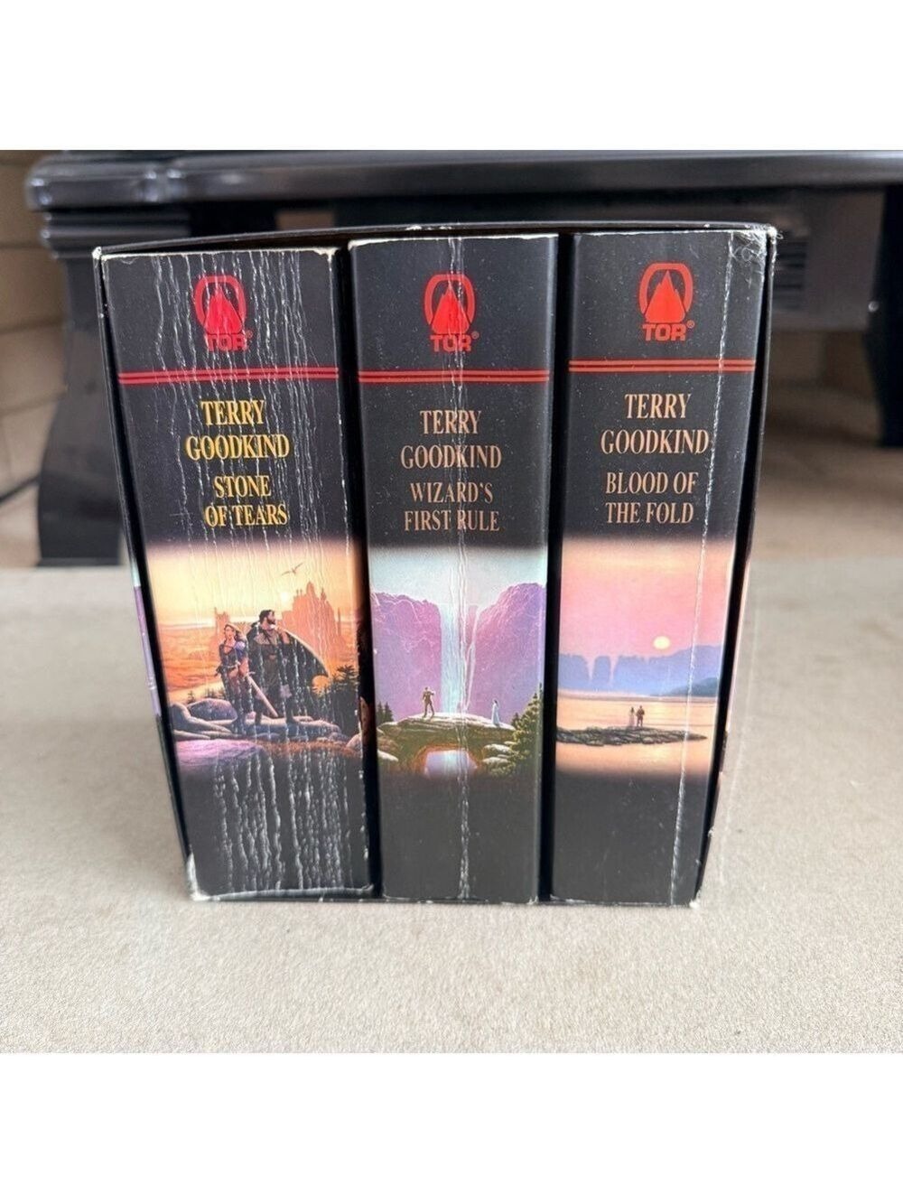 Terry Goodkind Sword of Truth Book Set Black Boxed